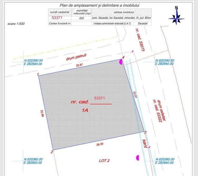 Spațiu comercial, în Saca
