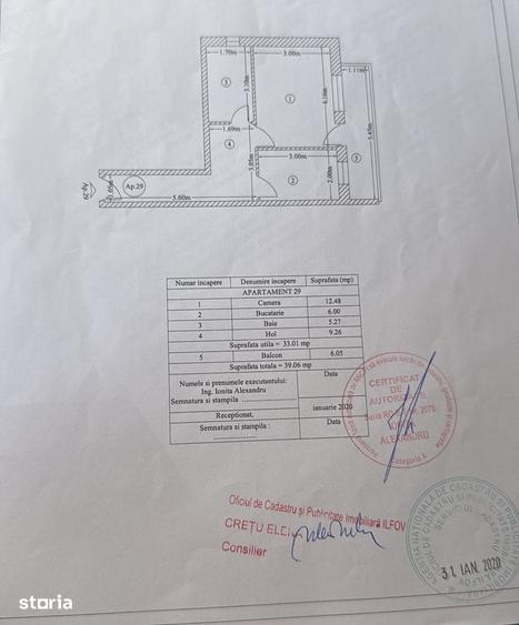 Garsonieră în Central