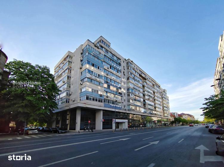 Apartament cu 2 camere semidecomandat, mobilat în Dorobanți