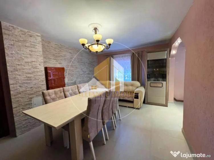 Apartament cu 2 camere semidecomandat, mobilat în Unirea