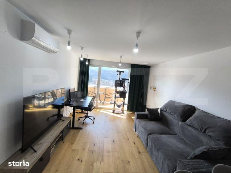 Apartament cu 2 camere decomandat, mobilat în Valea Cetății