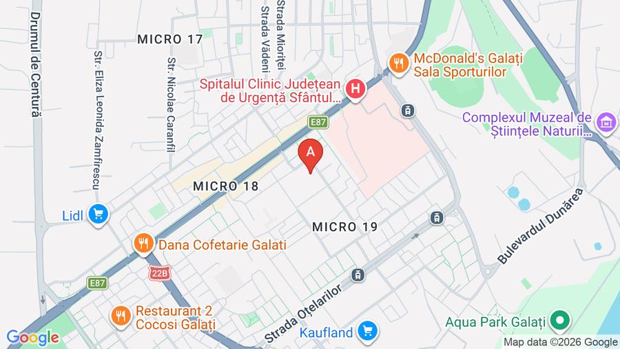 Apartament cu 3 camere semidecomandat în Micro 17
