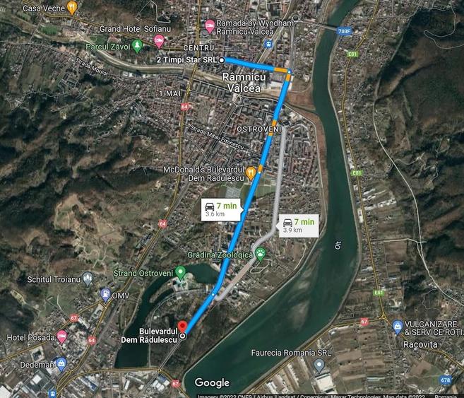 Teren Dem Radulescu, 1150 mp, la 7 min de centrul orasului Rm Valcea - 3