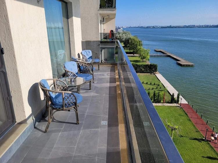 Apartament 3 camere cu vedere la lac, mobilat si utilat lux, parcare subterana - 9