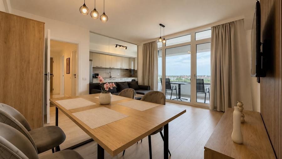 Apartament cu 2 camere decomandat, mobilat în Jiului