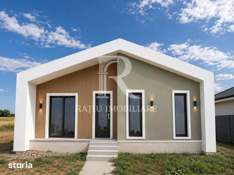 Casă cu 4 camere cu Teren 500 Mp în Oșorhei