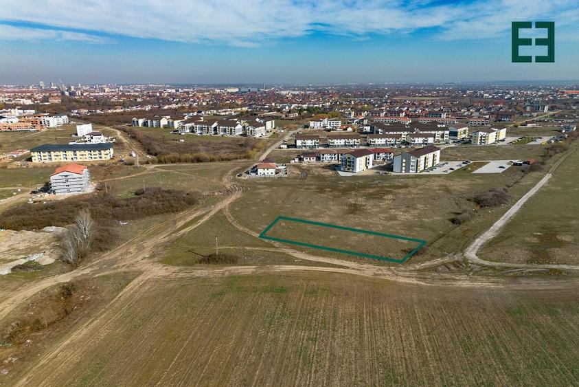 Teren Construcții intravilan de 1006 mp, în Giroc