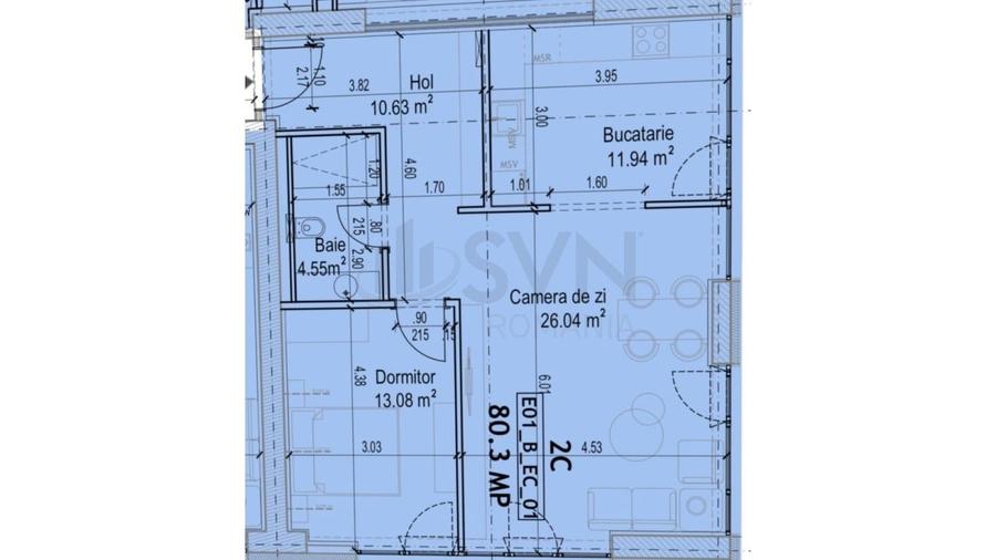 REA1020352 Apartament 2 camere 80 mp One Lake District vedere lac - 8