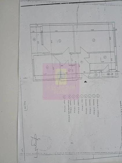 Apartament cu 3 camere decomandat în Berceni