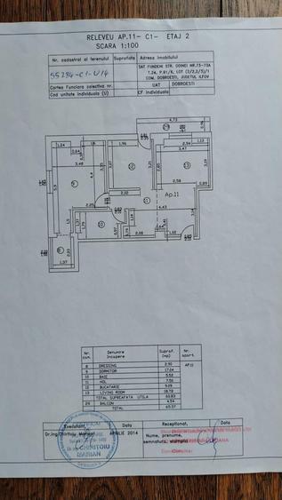 Apartament cu 2 camere decomandat, mobilat în Dobroești