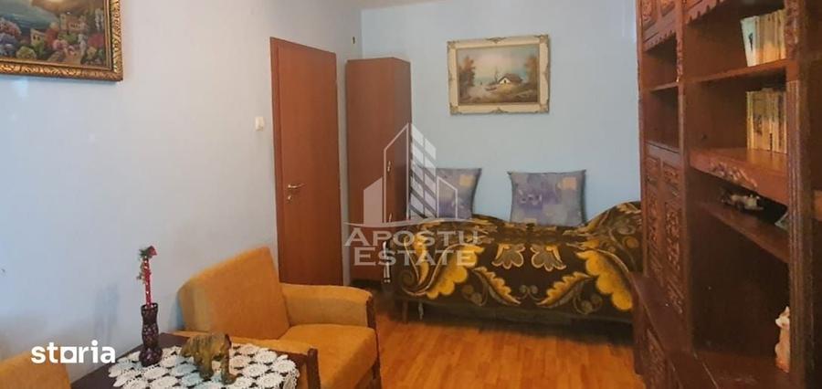 Apartament cu 2 camere semidecomandat în Șega
