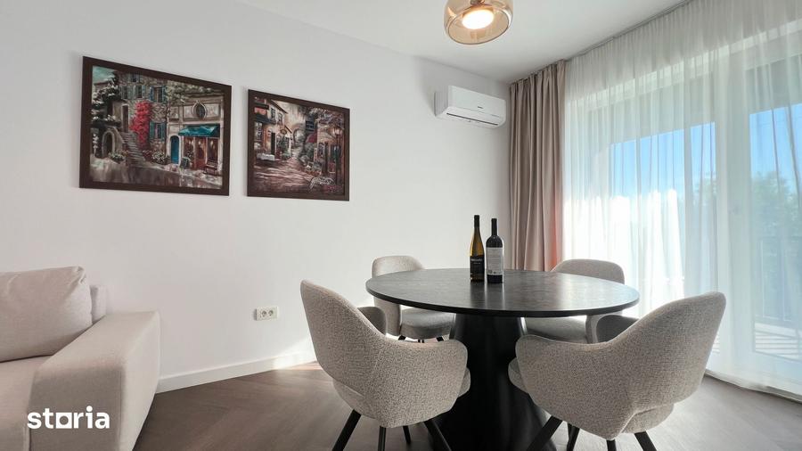 Apartament cu 2 camere, mobilat în Central