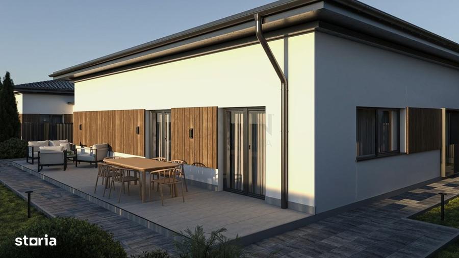 Casă cu 4 camere cu Teren 408 Mp în Tunari