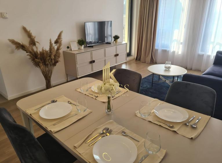 Apartament cu 2 camere decomandat, mobilat în Pipera