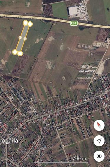 Teren de 24100 mp, în Ciorogârla