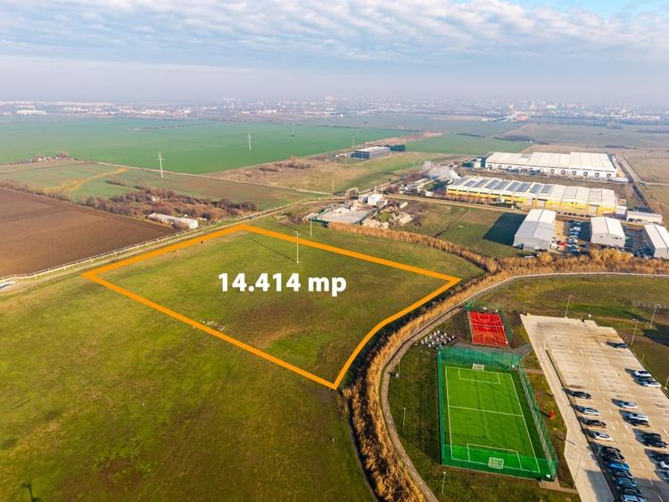 Teren Construcții intravilan de 14414 mp, în Șagului