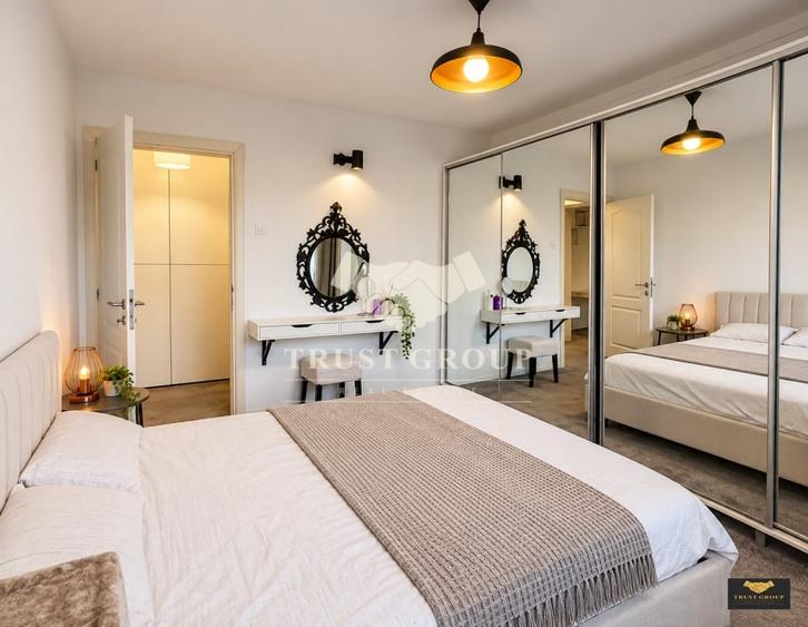 Apartament cu 2 camere semidecomandat, mobilat în Pajura