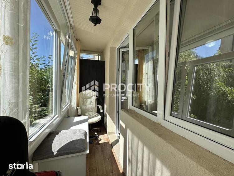Apartament cu 2 camere semidecomandat în Rediu