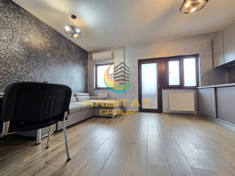 Apartament cu 2 camere semidecomandat, mobilat în Jilava
