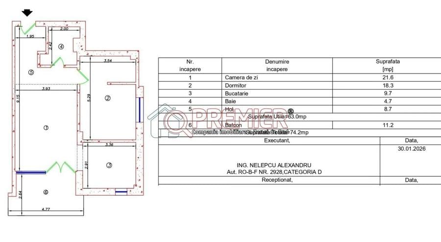 2 Camere Premium | Drumul Binelui - Sector 4 - 3
