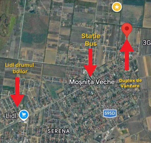 Casă cu 4 camere cu Teren 286 Mp în Moșnița Veche