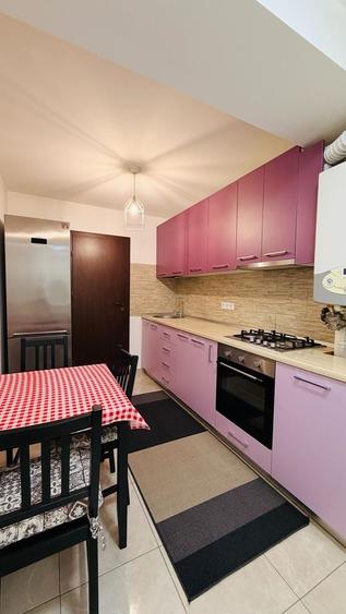 Apartament cu 3 camere semidecomandat, mobilat în Mazepa 1