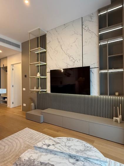 Apartament cu 2 camere semidecomandat, mobilat în Floreasca