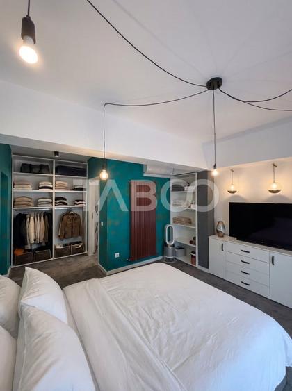 Penthouse cu 3 camere decomandat, mobilat în Cisnădie