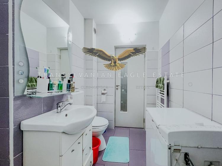 Apartament cu 2 camere semidecomandat, mobilat în Apahida
