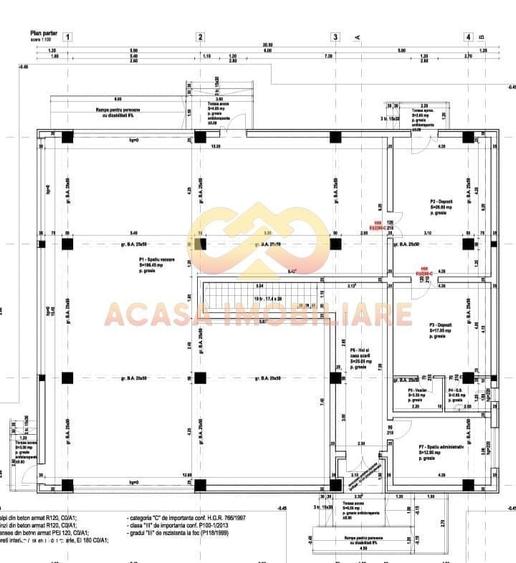 Spațiu comercial, de 277 mp, în Miroslava