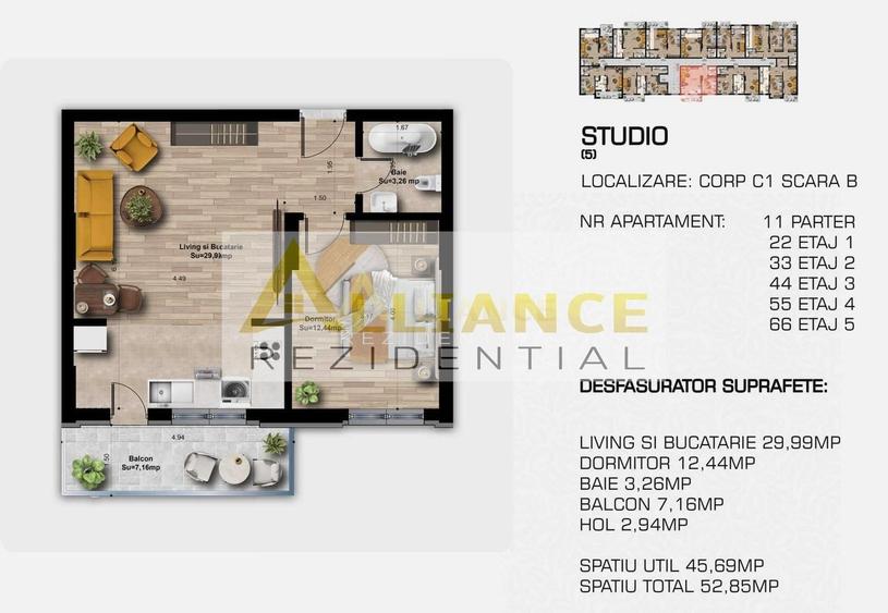 Ap 3 camere langa metrou Berceni - 11