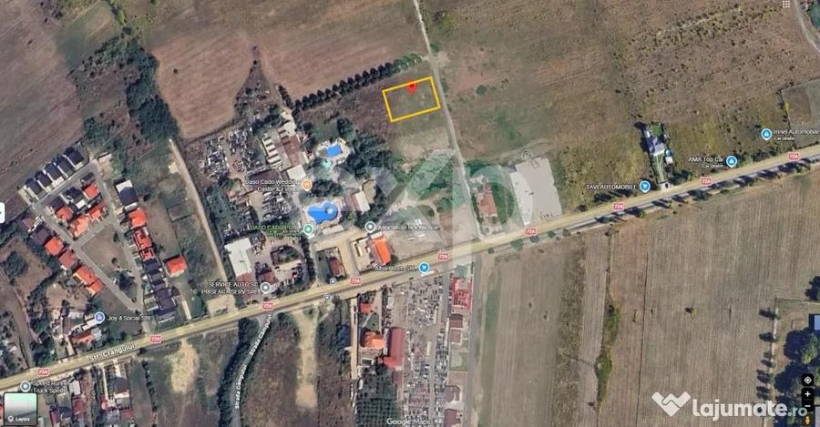 Teren intravilan 1.589 mp in Priseaca Langa Complex D - Priseaca (Dambovita) - 2