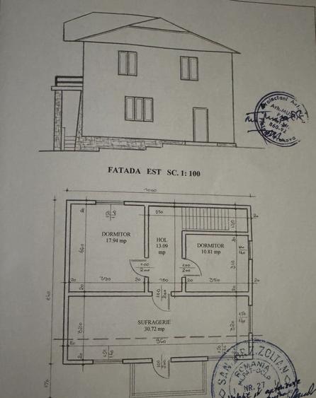Casă individuală cu 5 camere cu Teren 4183 Mp în Secăria