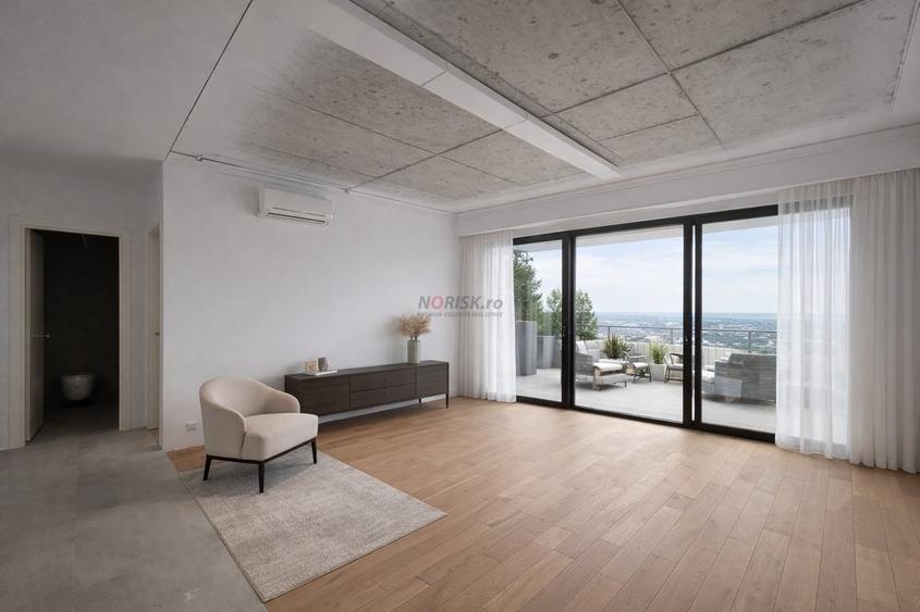Apartament cu 2 camere, mobilat în Tei