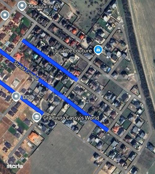 Teren de 421 mp, în Cârcea