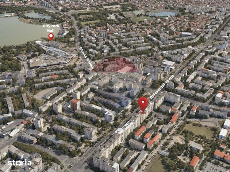 Apartament 2 Camere Decomandat | Zona Tomis III City Park M - 1
