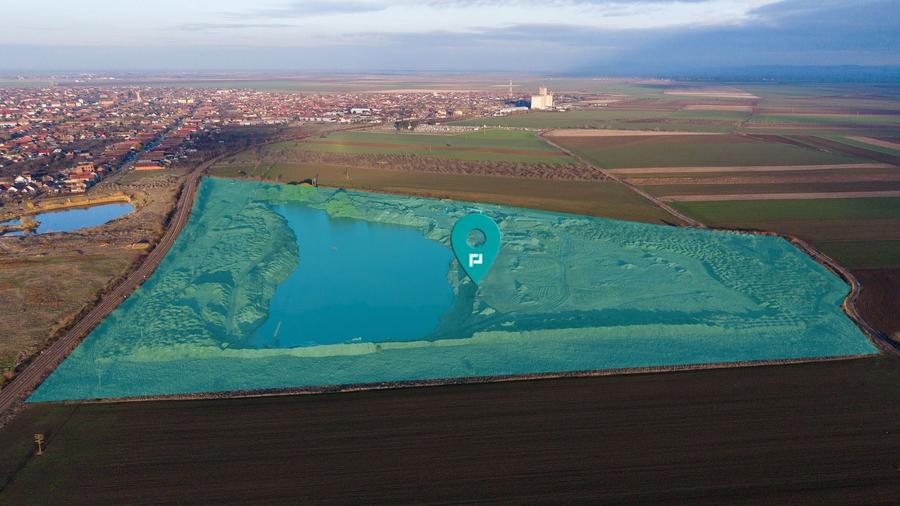 Teren agricol extravilan de 125800 mp, în Zimandcuz