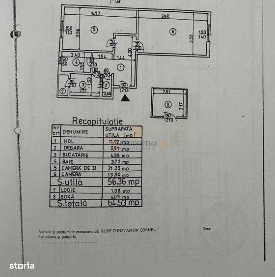 Apartament cu 2 camere decomandat în Brâncoveanu