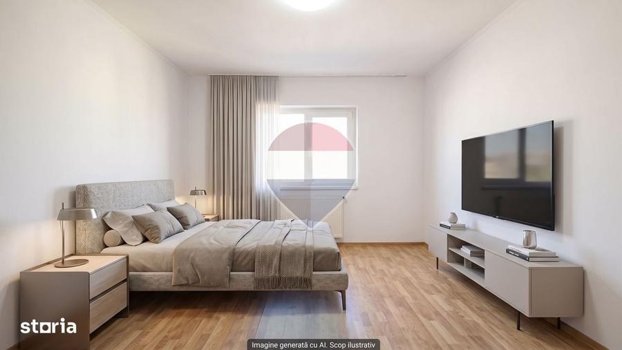 Apartament cu 3 camere în Nord