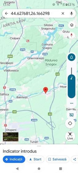 Teren de 1220 mp, în Căciulați