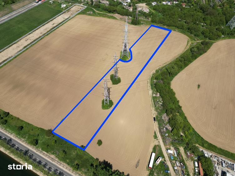 Teren de 11300 mp, în Glina