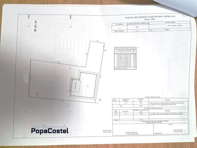 Casă individuală cu 3 camere cu Canalizare în Snagov