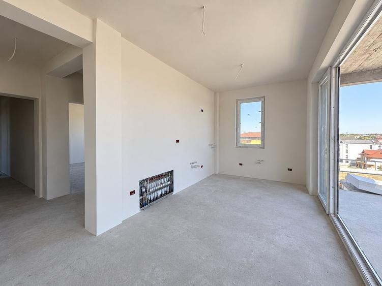 Penthouse cu 3 camere decomandat în Giroc