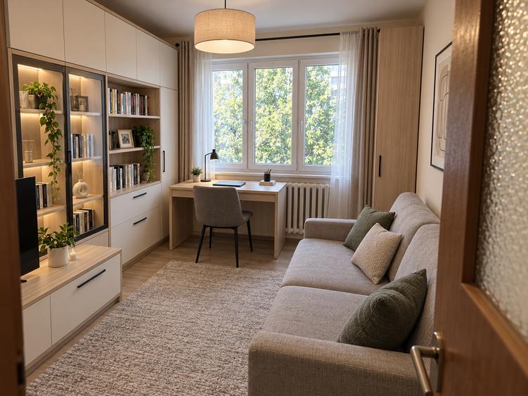 Apartament cu 3 camere decomandat în Titan