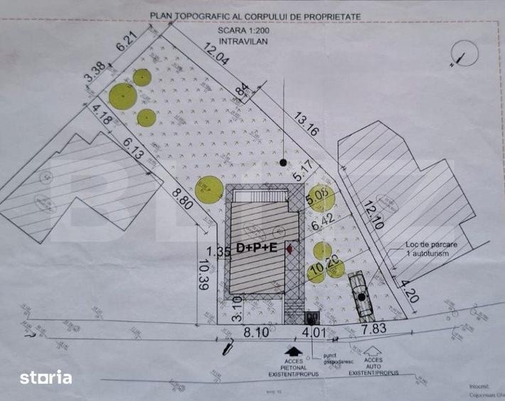Casă cu 2 camere cu Teren 461 Mp în Gruia