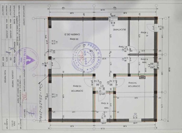 Casă cu 3 camere în Dobreni