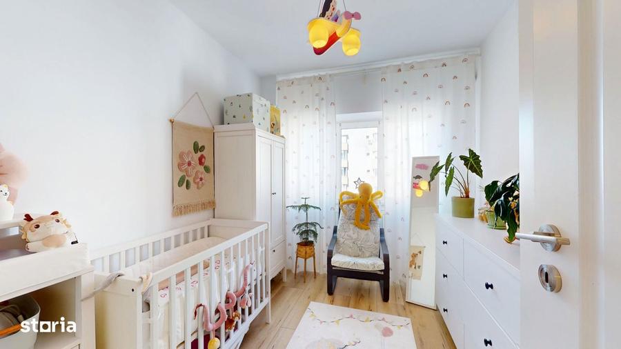 Apartament cu 3 camere decomandat, mobilat în Doamna Ghica