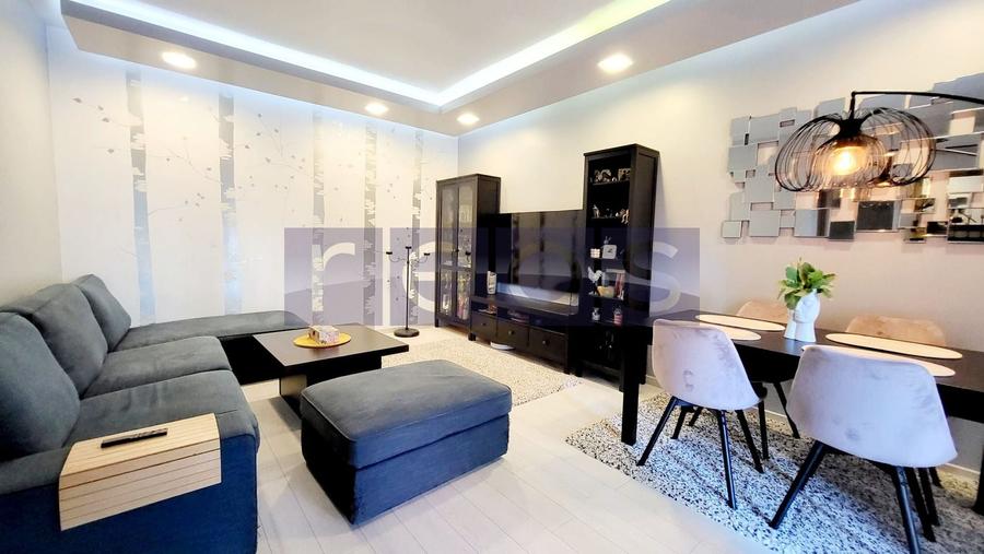 Apartament cu 2 camere semidecomandat, mobilat în Domenii