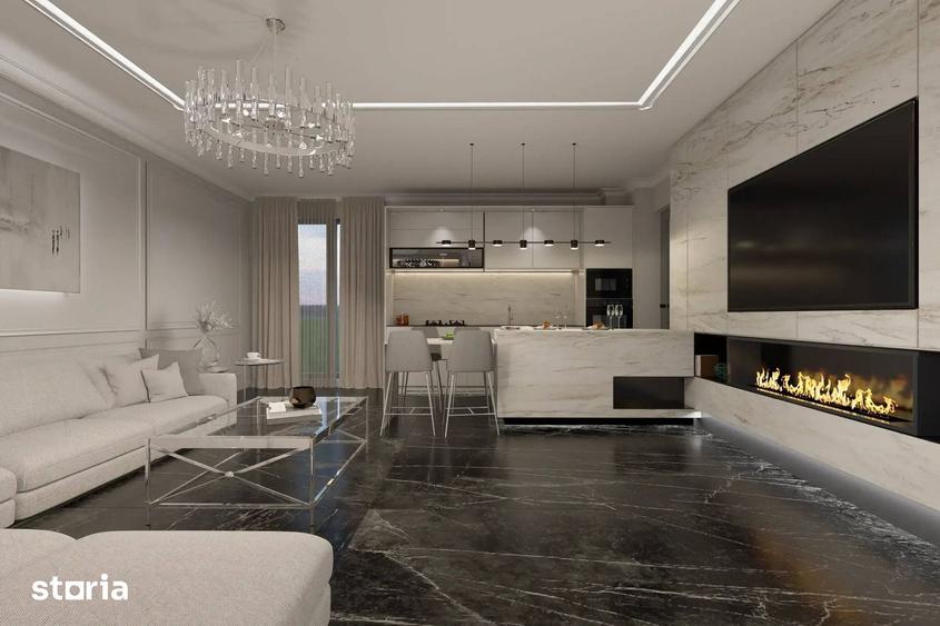 Apartament cu 2 camere în Tunari