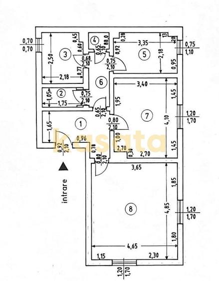 DE INCHIRIAT | APARTAMENT 2 CAMERE | FLOREASCA | DECOMANDAT | CENTRALA - 16